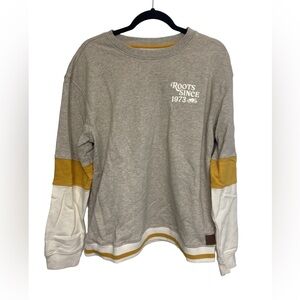 Roots Cabin Collection Colorblock Sweatshirt